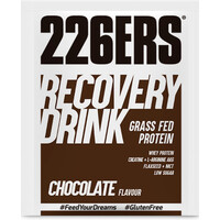 226ers Recuperacion CAJA RECOVERY DRINK 50g CHOCOLATE vista frontal