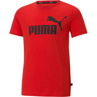 Puma camiseta manga corta niño ESS Logo Tee B vista frontal