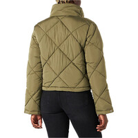 J&J chaquetas mujer POWER SHORT QUILTED JACKET SN vista trasera