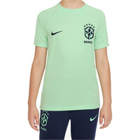 Nike camiseta entrenamiento niño BRASIL 22 TOP K 04