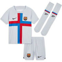 Nike equipación fútbol niño CONJUNTO FC BARCELONA TERCERA EQUIPACION 2022-2023 07