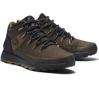 Timberland zapatilla moda hombre SPRINT TREKKER MID FABRIC WATERPROOF lateral interior