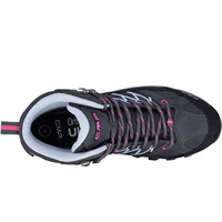 Cmp bota trekking mujer RIGEL MID WATERPROOF vista trasera