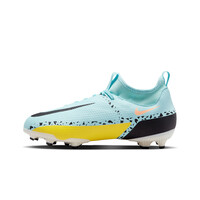 Nike botas de futbol niño cesped artificial PHANTOM GT2 ACADEMY DYNAMIC FIT MG lateral interior