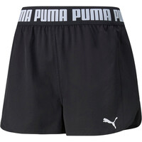 Puma pantalones y mallas cortas fitness mujer Train PUMA STRONG Wo vista detalle