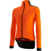 Santini cortavientos ciclismo hombre VEGA MULTI -  JACKET WITH HOOD vista detalle