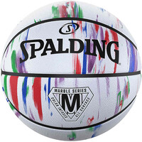 Spalding balón baloncesto Marble Series Rainbow Sz5 Rubber Basketb vista frontal