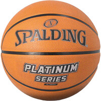 Spalding balón baloncesto Platinum Series Sz7 Rubber Basketball vista frontal