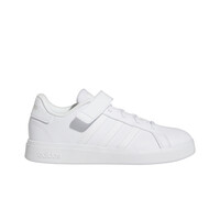 adidas zapatilla multideporte niño Grand Court Lifestyle Court Elastic Lace and Strap lateral exterior