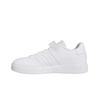 adidas zapatilla multideporte niño Grand Court Lifestyle Court Elastic Lace and Strap puntera