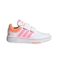 adidas zapatilla moda niño Hoops lateral exterior