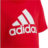 adidas camiseta manga larga niño Essentials Logo vista detalle