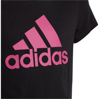 adidas camiseta manga corta niña G BL T vista detalle