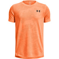 Under Armour camiseta entrenamiento manga corta niño UA Tech Vent Jacquard SS vista frontal