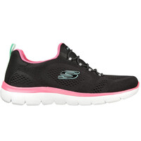 Skechers zapatillas fitness mujer SUMMITS - PERFECT VIEWS NERS lateral exterior