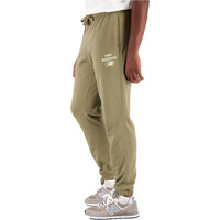 New Balance pantalón hombre Essentials Brushed Back Fleece Pant vista detalle