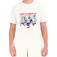 New Balance camiseta manga corta hombre Athletics Remastered Graphic vista frontal