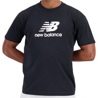 New Balance camiseta manga corta hombre Essentials Stacked Logo vista frontal