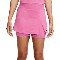 Nike falda tenis W NKCT DF VCTRY SKIRT STRT vista frontal