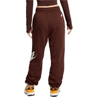 Nike pantalón mujer W NSW FLC OS PANT SB DNC vista trasera