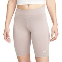 Nike Malla Corta Mujer W NSW ESSNTL MR BIKER SHORT vista frontal