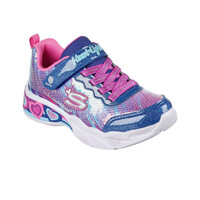 Skechers zapatilla moda niño SWEETHEART LIGHTS -LETS SHINE lateral interior