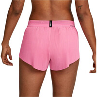 Nike pantalón running mujer W NK DFADV SHORT vista trasera