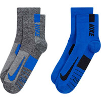 Nike calcetines running U NK MLTPLIER ANKLE 2PR - 144 01