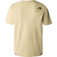 The North Face camiseta manga corta hombre M S/S EASY TEE vista trasera