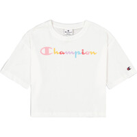 Champion camiseta manga corta niña Classics COLOURS vista frontal
