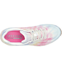 Skechers zapatilla moda mujer UNO - HYPED HIPPIE vista superior