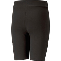 Puma malla corta niña X_ESS+ Logo Short Leggings G vista trasera