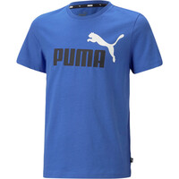 Puma camiseta manga corta niño X_ESS+ 2 Col Logo Tee B vista frontal