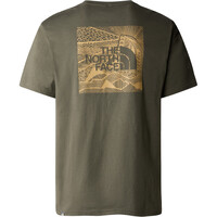 The North Face camiseta montaña manga corta hombre M S/S REDBOX CELEBRATION TEE vista trasera