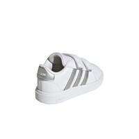 adidas zapatilla multideporte bebe Grand Court Lifestyle Hook and Loop vista trasera