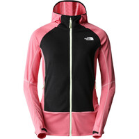 The North Face forro polar mujer W BOLT POLARTEC HOODIE vista frontal