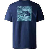 The North Face camiseta montaña manga corta hombre M S/S REDBOX CELEBRATION TEE vista trasera