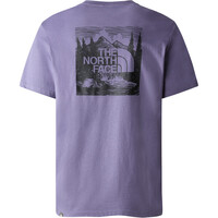 The North Face camiseta montaña manga corta hombre M S/S REDBOX CELEBRATION TEE vista trasera