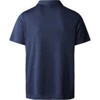 The North Face camiseta montaña manga corta hombre M TANKEN POLO - EU vista trasera