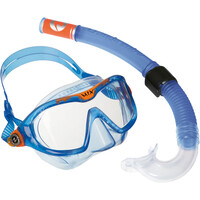 Aqualung kit gafas y tubo snorkel niño MIX COMBO vista frontal