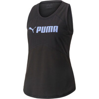 Puma camiseta tirantes fitness mujer PUMA FIT LOGO TANK vista detalle