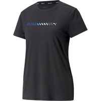 Puma camiseta entrenamiento manga corta mujer RUN LOGO SS TEE W 04