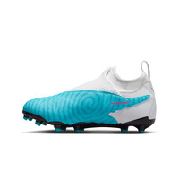 Nike botas de futbol niño cesped artificial PHANTOM JR GX ACADEMY DF FG/MG lateral interior