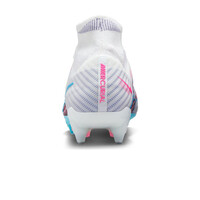 Nike botas de futbol cesped artificial ZOOM SUPERFLY 9 ELITE SG-PROAC BLAZ vista trasera