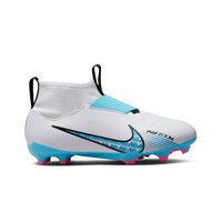 Nike botas de futbol niño cesped artificial MERCURIAL ZOOM SUPERFLY JR 9 ACAD FG/MG BLAZ lateral exterior