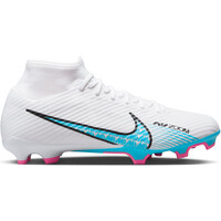 Nike botas de futbol cesped artificial MERCURIAL SUPERFLY 9 ACADEMY FG/MG BLAZ lateral exterior