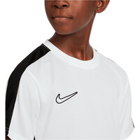 Nike camisetas entrenamiento futbol manga corta niño K NK DF ACD23 TOP SS BR BLNE vista detalle