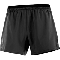 Salomon pantalón running hombre CROSS 5 SHORTS NO L M vista detalle