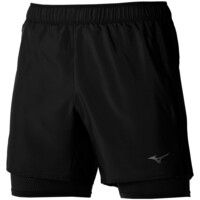 Mizuno pantalón running mujer Core 5.5 2in1 Short vista frontal