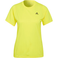 adidas camiseta entrenamiento manga corta mujer Run Icons Running vista frontal